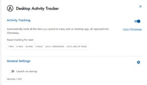 DesktopActivityTrackerApplication